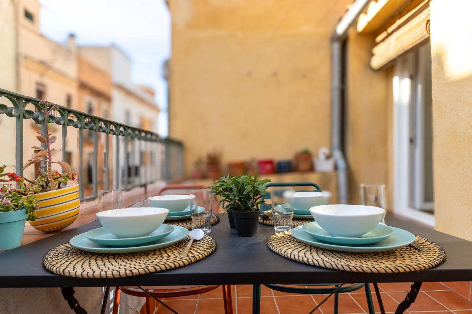 Ferienwohnung Grooovy Duplex Amb Terrassa Tarragona Exterior foto