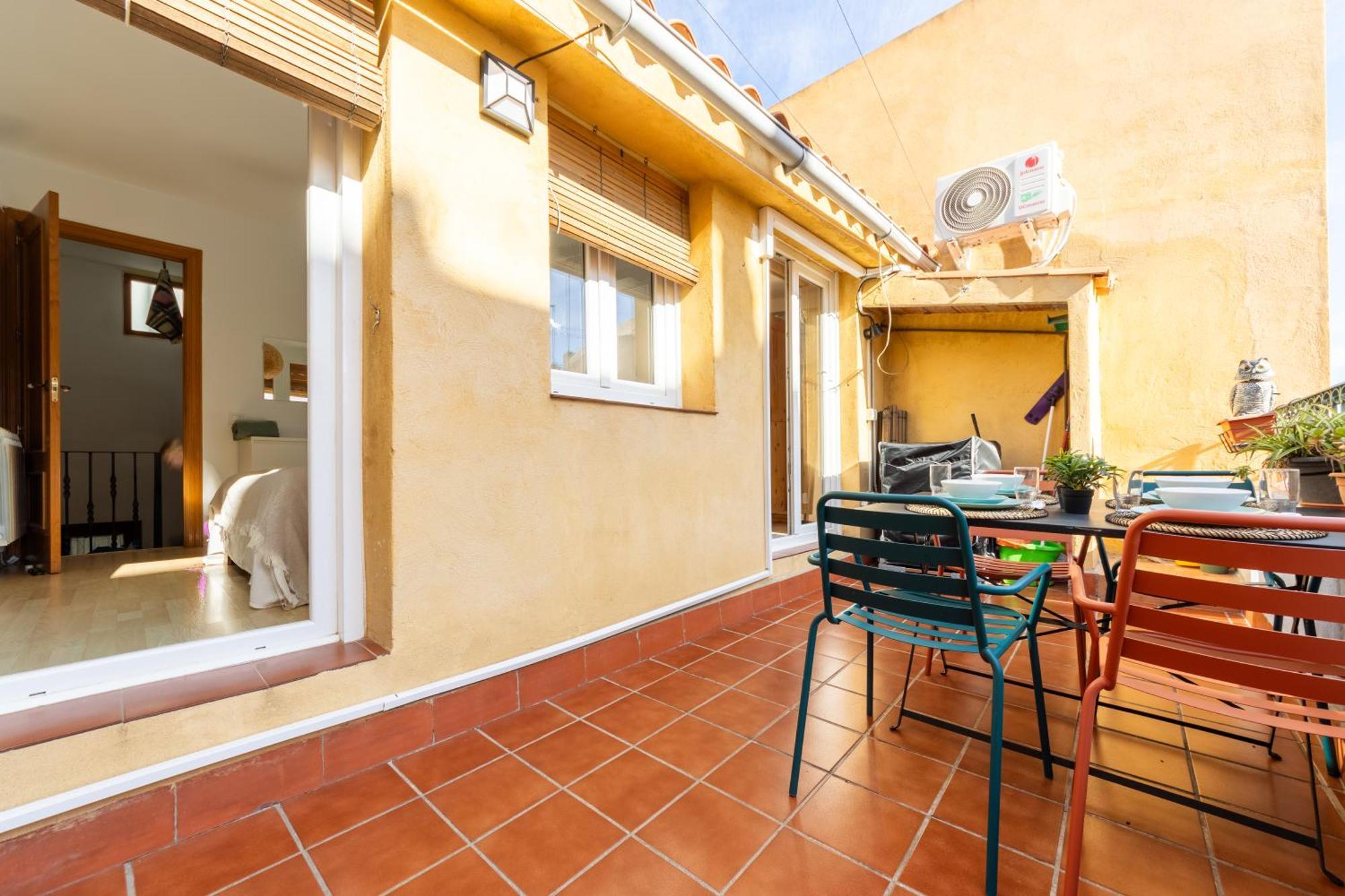 Ferienwohnung Grooovy Duplex Amb Terrassa Tarragona Exterior foto