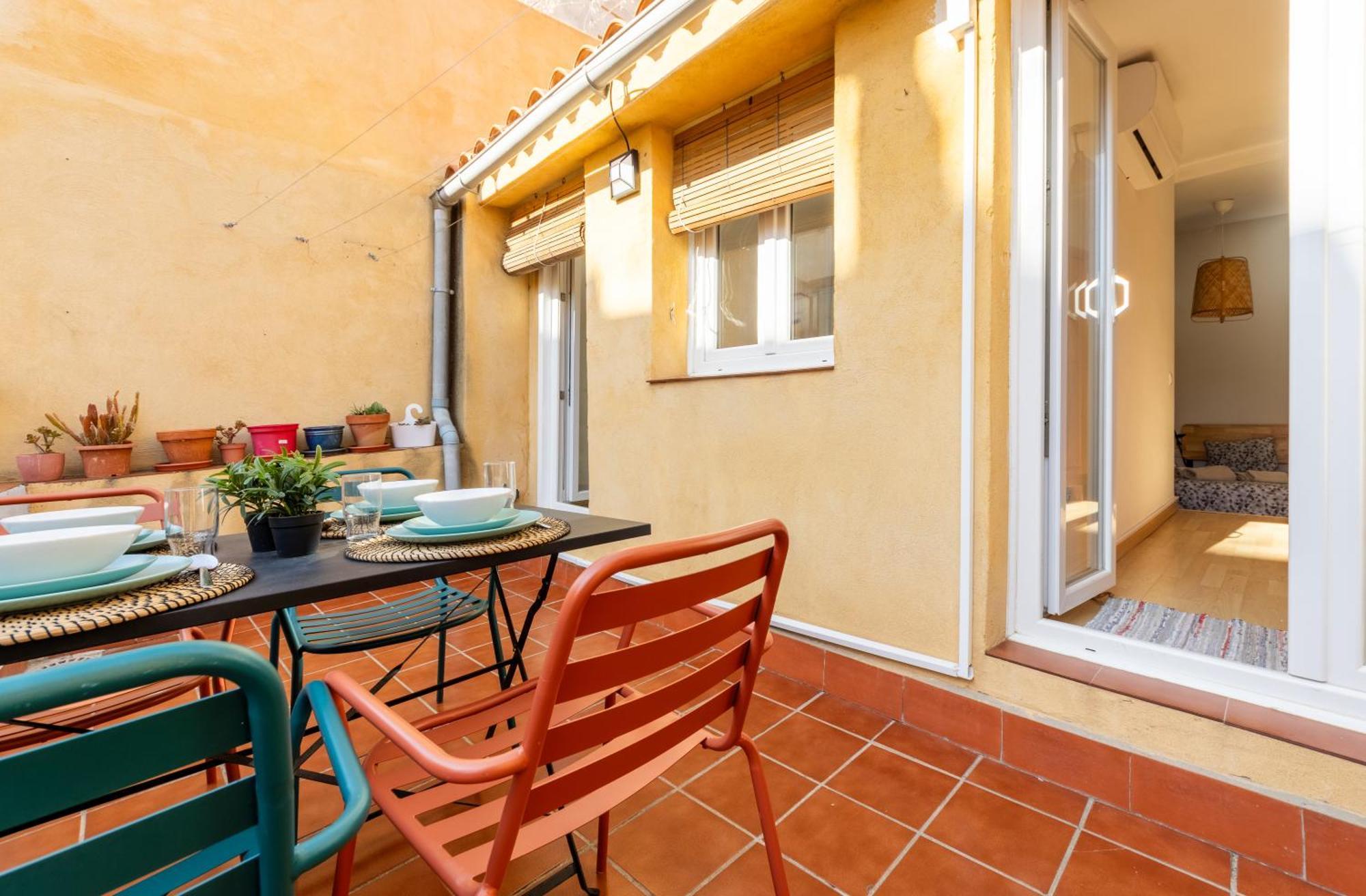 Ferienwohnung Grooovy Duplex Amb Terrassa Tarragona Exterior foto