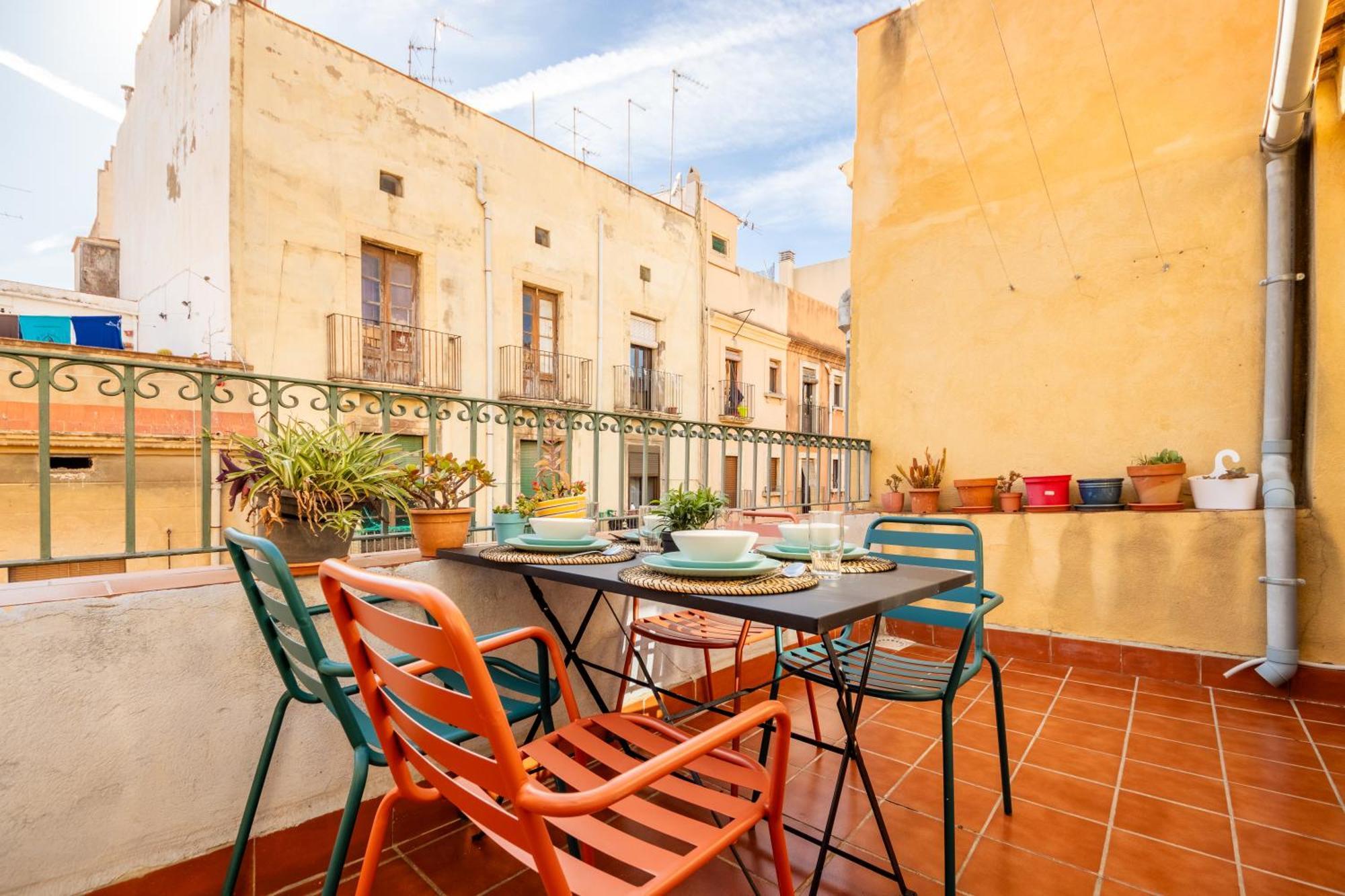 Ferienwohnung Grooovy Duplex Amb Terrassa Tarragona Exterior foto